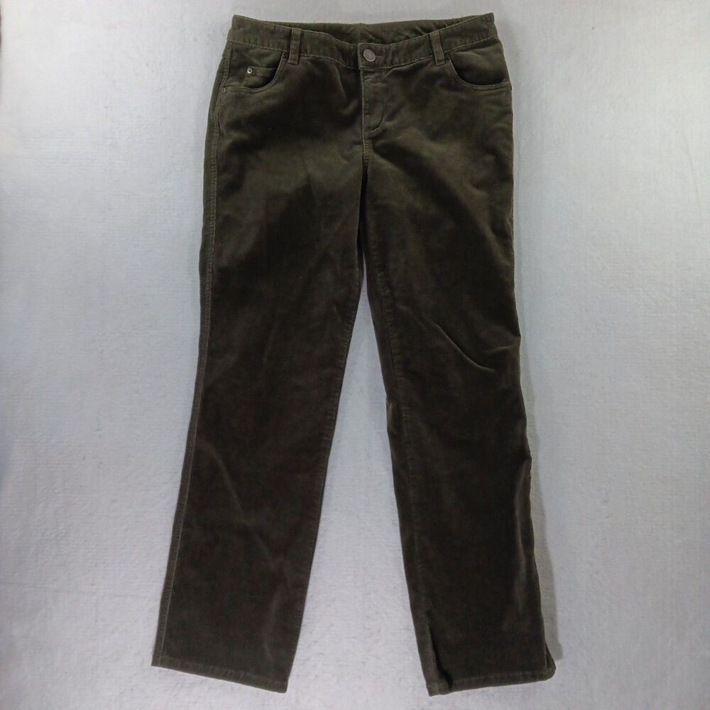 Woolrich Corduroy Jeans Women's Size 10 Green